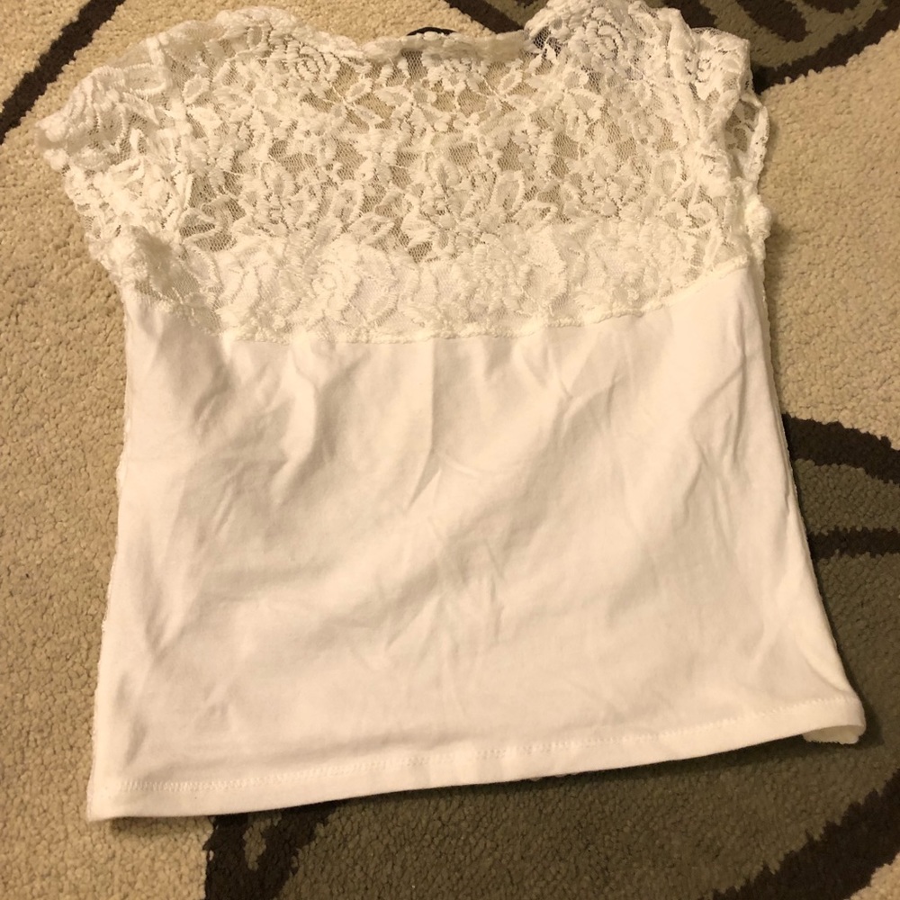Lacey crop top